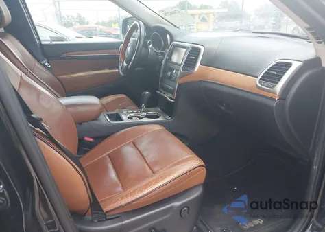 2013 Jeep Grand Cherokee Overland z USA, uszkodzony, nr VIN 1C4RJECG5DC534481